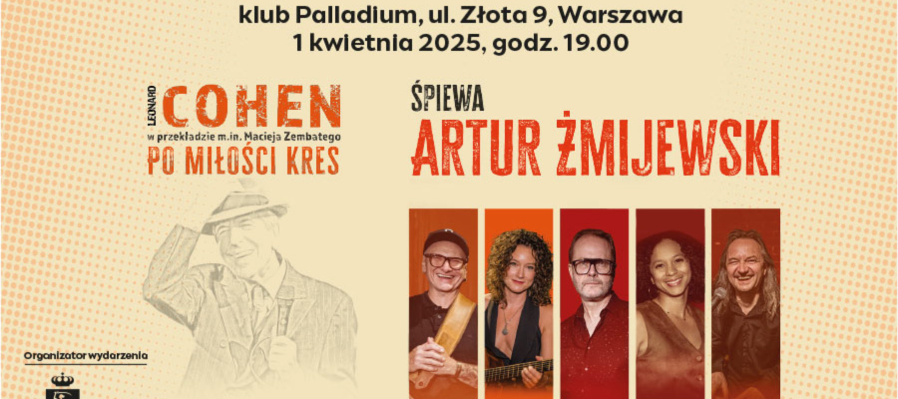 „Po miłości kres”. L. Cohen w&nbsp;wykonaniu A. Żmijewskiego